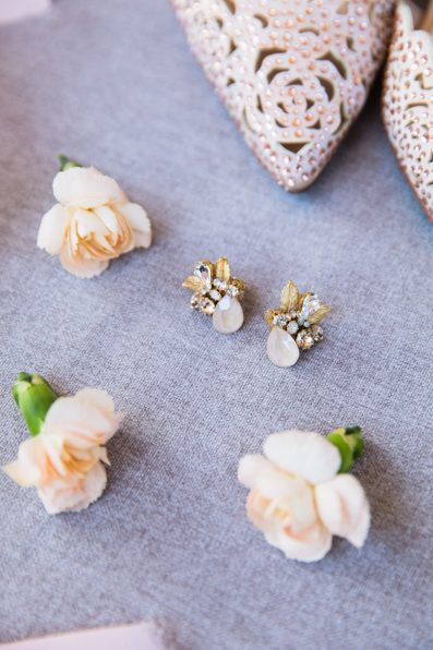 Bride's wedding day details by PMA Photography.