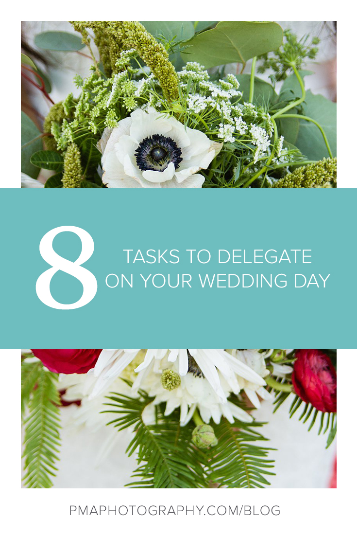 8 Tasks to Delegate On Your Wedding Day Image