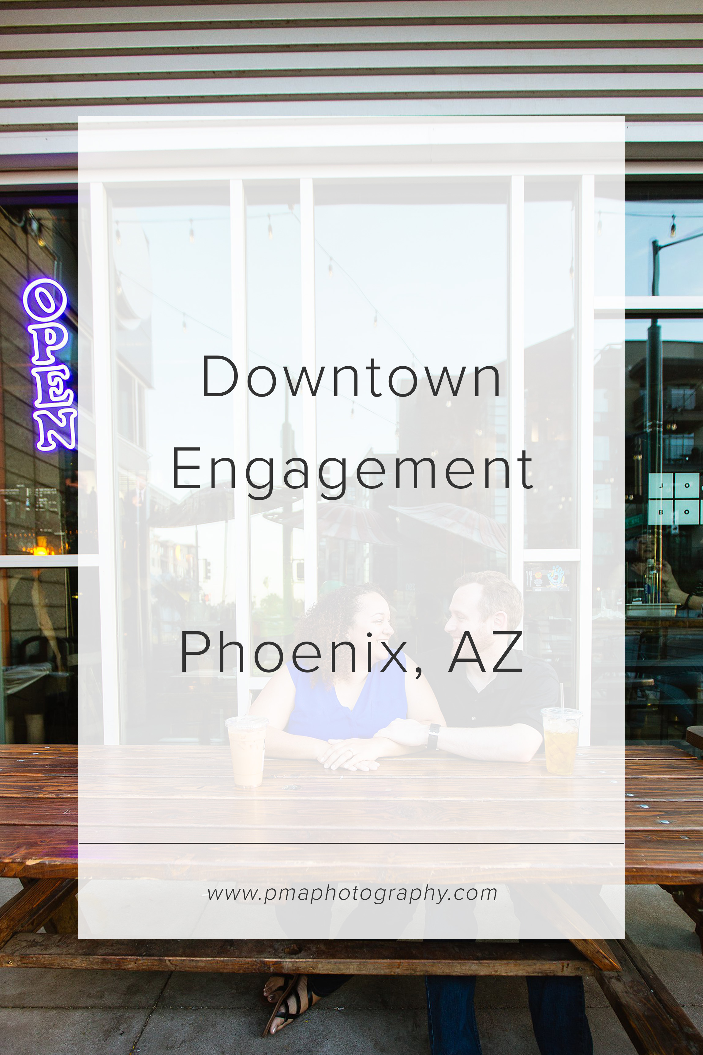 Jobot engagement session by Phoenix engagement photographer PMA Photography.